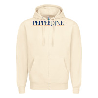 Sandshell Pepperdine University Zipper Hoodie - linhVisuals