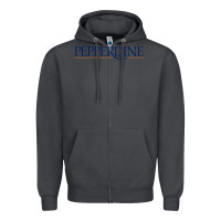 Smoke Pepperdine University Zipper Hoodie - linhVisuals