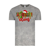 Cloud Rock christmas auntie claus Vintage Tee - FaDigitalArtStudio