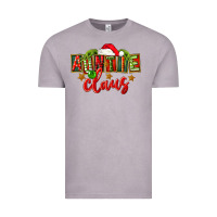 Vintage Zinc christmas auntie claus Vintage Tee - FaDigitalArtStudio
