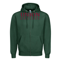 Sports Green union college Zipper Hoodie - linhVisuals