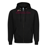 Black university of maine at farmington Zipper Hoodie - linhVisuals