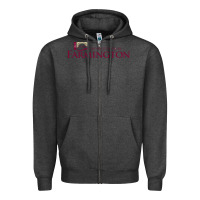 Charcoal Heather university of maine at farmington Zipper Hoodie - linhVisuals