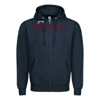 Navy university of maine at farmington Zipper Hoodie - linhVisuals
