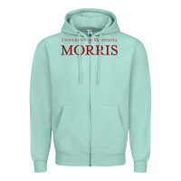 Seafoam university of minnesota morris Zipper Hoodie - linhVisuals