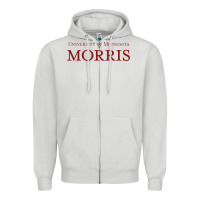 Dove Grey university of minnesota morris Zipper Hoodie - linhVisuals