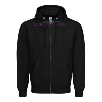 Black university of mount union Zipper Hoodie - linhVisuals