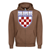 Chestnut University of Richmond Zipper Hoodie - linhVisuals