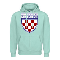 Seafoam University of Richmond Zipper Hoodie - linhVisuals