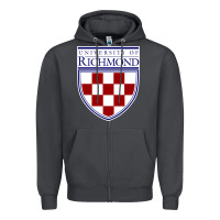 Smoke University of Richmond Zipper Hoodie - linhVisuals