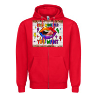 Red kiss whoever you want tumbler Zipper Hoodie - JahusDesignShop