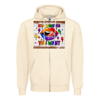 Sandshell kiss whoever you want tumbler Zipper Hoodie - JahusDesignShop