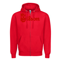 Red wilson the volleyball from castaway Zipper Hoodie - linhVisuals