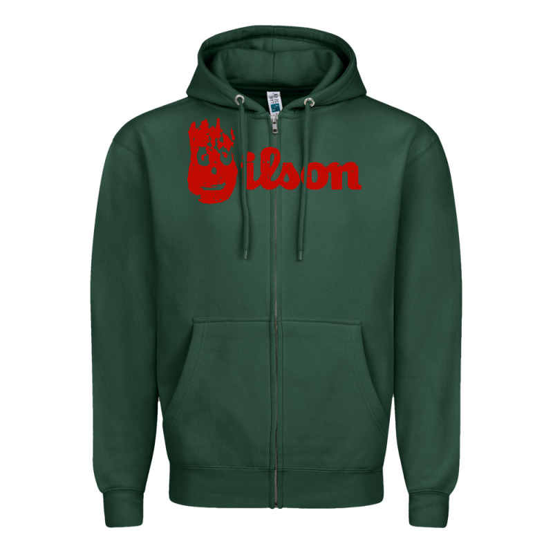 Wilson The Volleyball From Castaway Zipper Hoodie by linhVisuals | Teevron