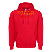 Red queens university Zipper Hoodie - linhVisuals