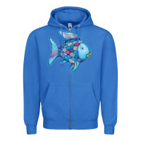 Rainbow Fish Zipper Hoodie | Teevron