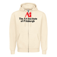 Sandshell Art Institute of Pittsburgh Zipper Hoodie - linhVisuals