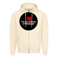 Sandshell Art Institute of Pittsburgh Zipper Hoodie - linhVisuals