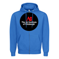True Royal Art Institute of Pittsburgh Zipper Hoodie - linhVisuals