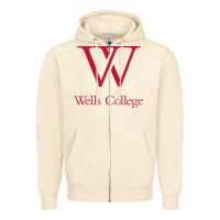 Sandshell wells college Zipper Hoodie - linhVisuals