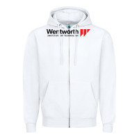 White wentworth institute of technology Zipper Hoodie - linhVisuals