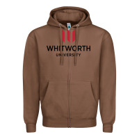 Chestnut whitworth university Zipper Hoodie - linhVisuals