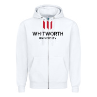 White whitworth university Zipper Hoodie - linhVisuals