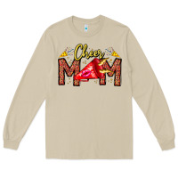 Mushroom cheer mom Long Sleeve Tee - CowhideDigitalArt