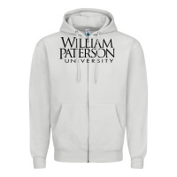 Dove Grey william paterson university Zipper Hoodie - linhVisuals