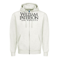 Oatmeal Heather william paterson university Zipper Hoodie - linhVisuals