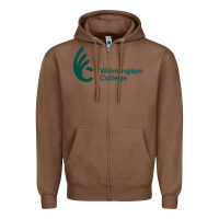 Chestnut wilmington college Zipper Hoodie - linhVisuals