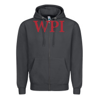 Smoke worcester polytechnic institute Zipper Hoodie - linhVisuals