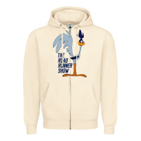 Sandshell The Road Runner Show Zipper Hoodie - linhVisuals