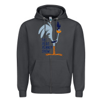 Smoke The Road Runner Show Zipper Hoodie - linhVisuals