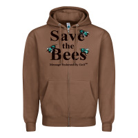 Chestnut save the bees   tyler the creator Zipper Hoodie - linhVisuals