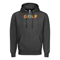 Charcoal Heather tylers creators golf tshirt gofl tshirt for men women t shirt Zipper Hoodie - linhVisuals