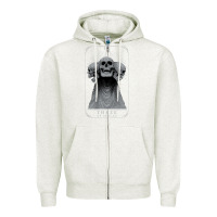 Oatmeal Heather hunt showdown anniversary three of skulls black t shirt Zipper Hoodie - linhVisuals