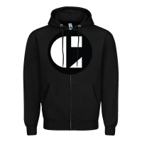 Black cornish college of the arts Zipper Hoodie - linhVisuals