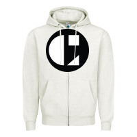 Oatmeal Heather cornish college of the arts Zipper Hoodie - linhVisuals
