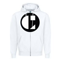 White cornish college of the arts Zipper Hoodie - linhVisuals