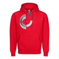 Red emily carr university of art and design Zipper Hoodie - linhVisuals