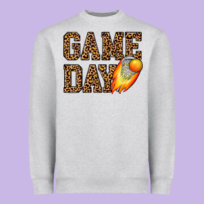 Game Day Lacrosse Heavyweight Sweatshirt Designed By Jahusdesignshop