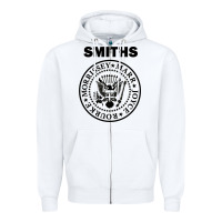 White the smiths Zipper Hoodie - linhVisuals