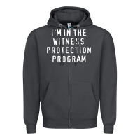 Smoke i'm in the witness protection program Zipper Hoodie - linhVisuals