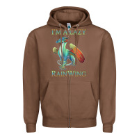 Chestnut Chill Rainwing Dragon Retro Fan Tee Wings of Fire Zipper Hoodie - linhVisuals