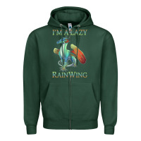 Sports Green Chill Rainwing Dragon Retro Fan Tee Wings of Fire Zipper Hoodie - linhVisuals