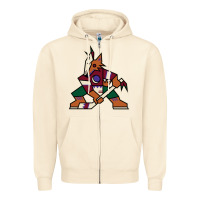 Sandshell the  coyotes Zipper Hoodie - linhVisuals