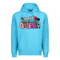 Ocean Blue crafting queen Premium Hoodie - Artiststas
