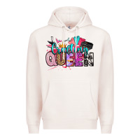 Pale Pink crafting queen Premium Hoodie - Artiststas