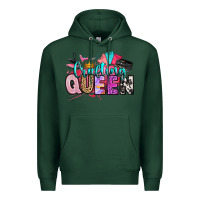 Sports Green crafting queen Premium Hoodie - Artiststas
